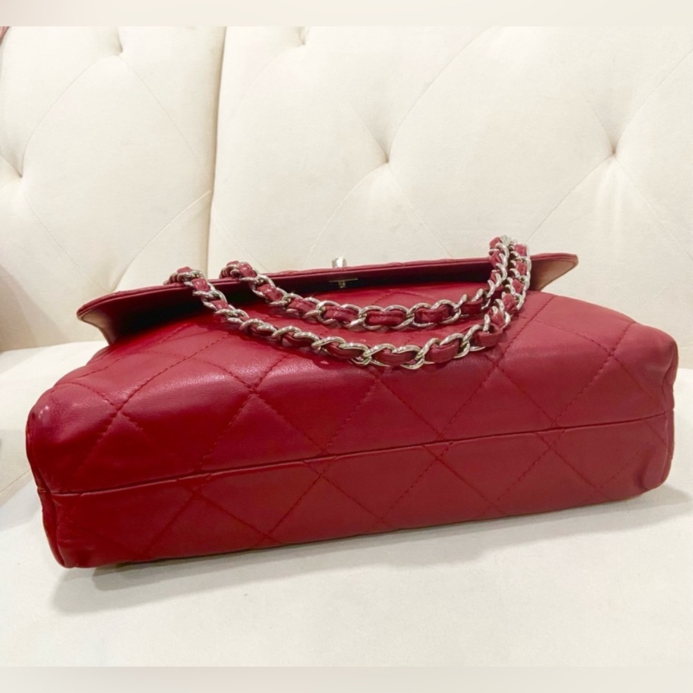CHANEL Quilted Lambskin JUMBO CLASSIC Business BAG - Picture 10 of 16